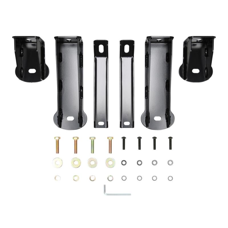 Westin 21-4135 2019 Chevrolet Silverado/Sierra 1500 Crew Cab Platinum 4 Oval Nerf Step Bars - Black