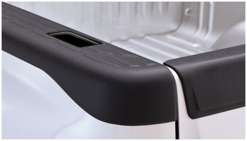 Bushwacker 49520 07-13 Chevy Silverado 1500 Fleetside Bed Rail Caps 78.7in Bed - Black