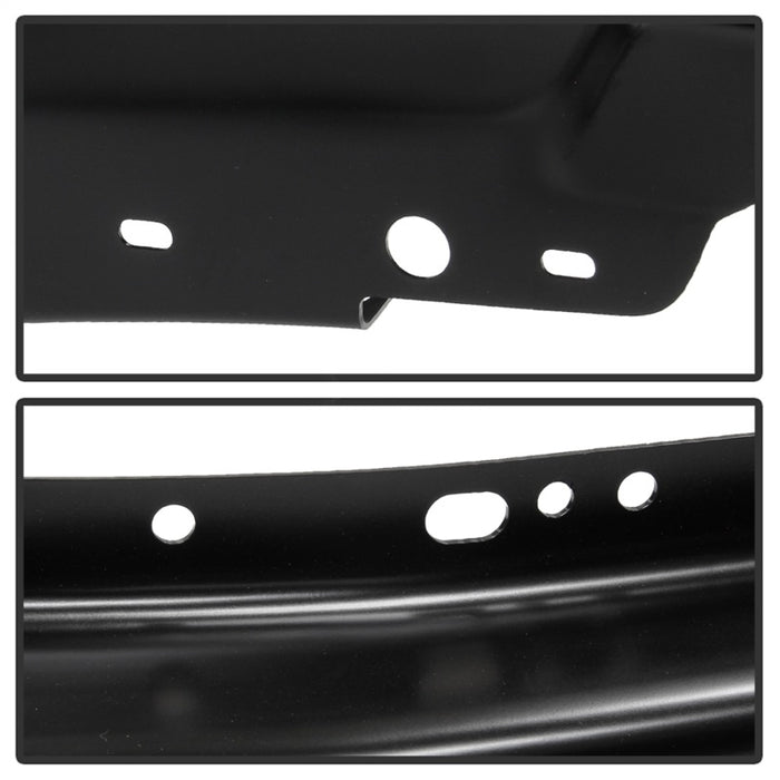 SPYDER 9948459 Spyder Ford F150 09-14 w/Fog Light Hole Front Bumper - Black (OEM # 9L3Z17757DPTM)