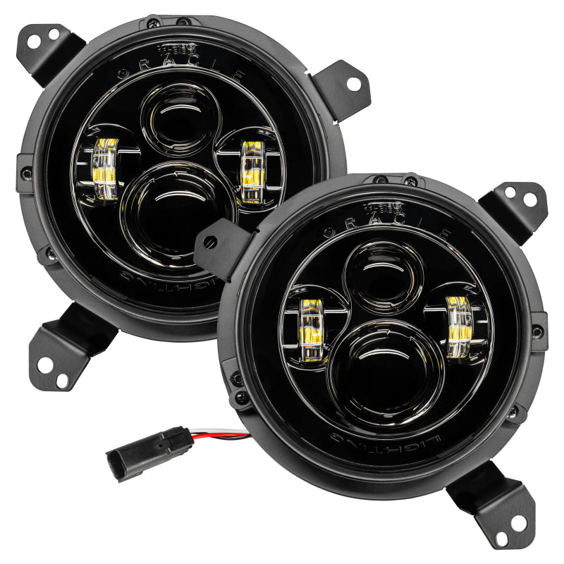 ORACLE Lighting 5769J-504 Oracle Jeep Wrangler JL/Gladiator JT 7in. High Powered LED Headlights (Pair) - No Halo SEE WARRANTY