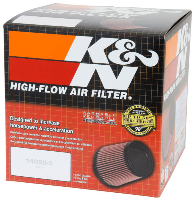 K&N Engineering 56-1630 K&N Custom Round Racing Assembly Red 5.875in OD x1.313in ID x 1.813in Height