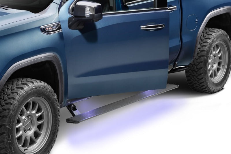 AMP Research 78255-01A 22-23 Chevy/GMC Silverado/Sierra 1500 & 2024 2500/3500HD Double/CC PowerStep Xtreme