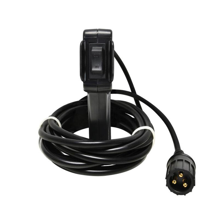 Superwinch 1140230 4000 LBS 12V DC 3/16in x 50ft Synthetic Rope LT4000 Winch