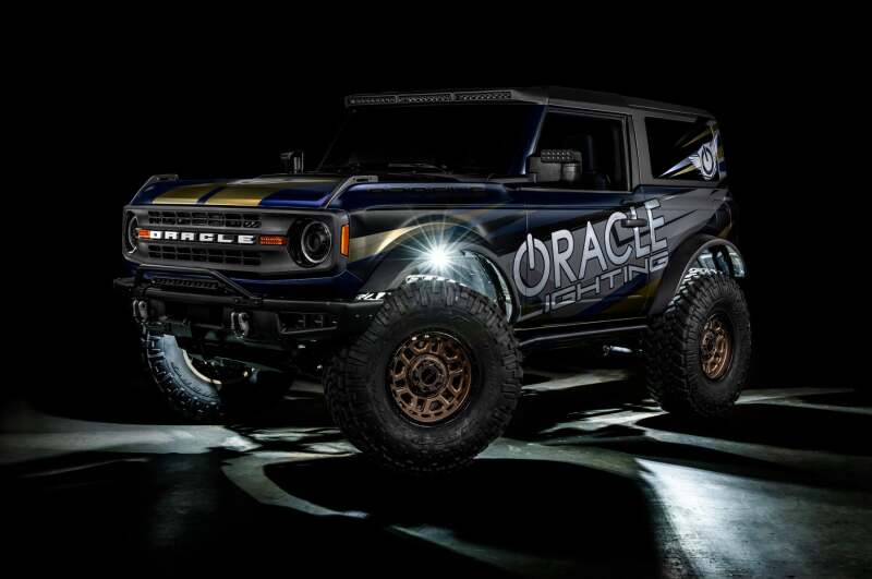 ORACLE Lighting 5895-339 Oracle Underbody RGB+W Wheel Well Rock Light Kit - 4 PCS - ColorSHIFT