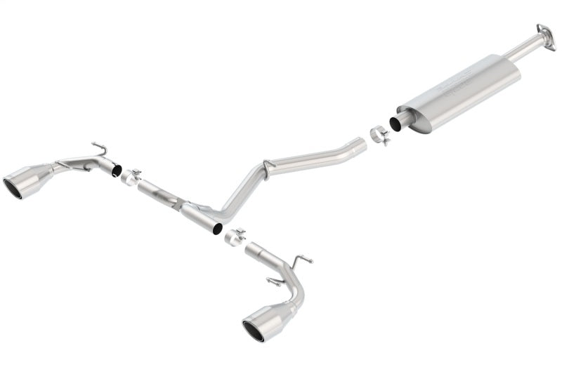 Borla 140496 13-15 Scion FR-S 2.0L 4cyl 6spd / 13 Subaru BRZ 2.0L 4cyl 6spd SS Catback Exhaust