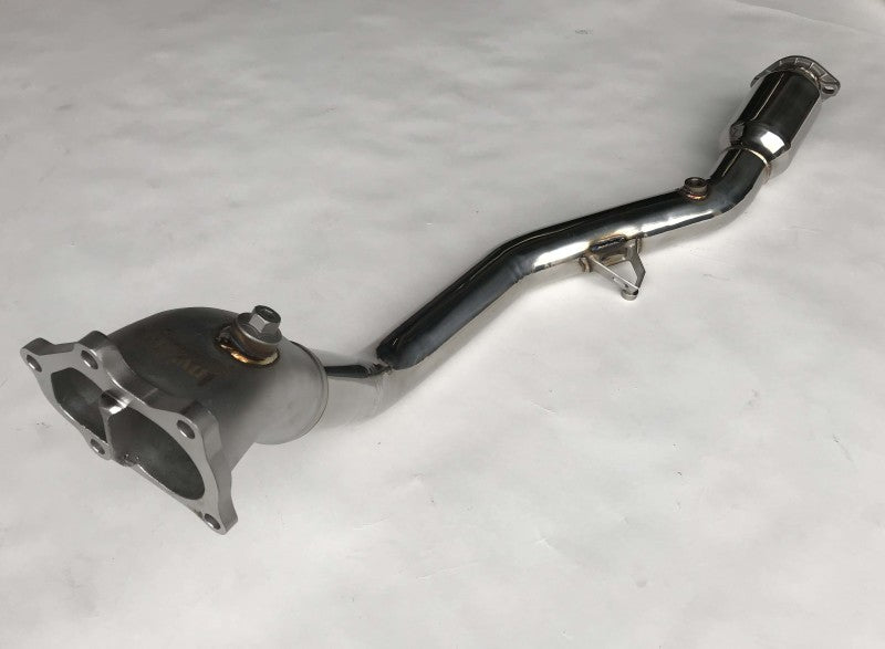 Invidia HS08SW1DOCB 08-19 WRX/STI Down-Pipe w/ High Flow Cat