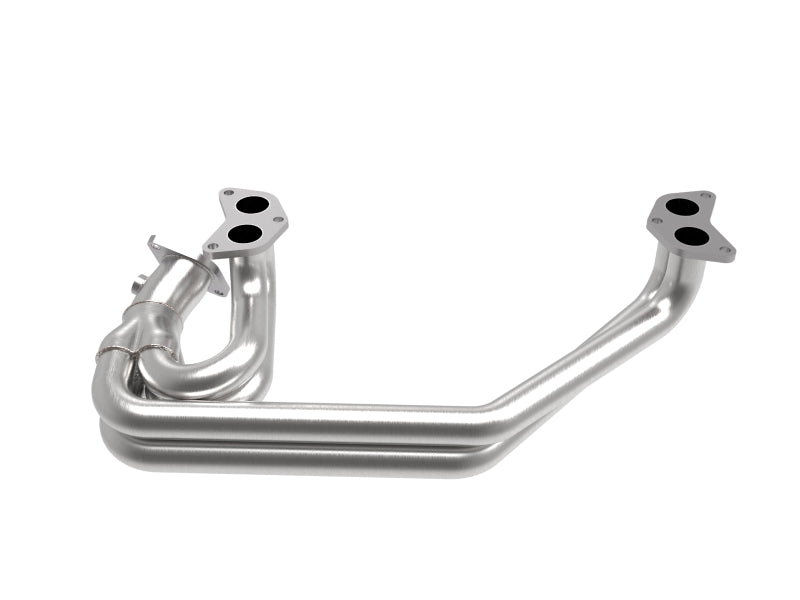 aFe 48-36803 Power Twisted Steel Long Tube Header 02-19 Subaru Impreza WRX/STI/Legacy (Unequal Length)