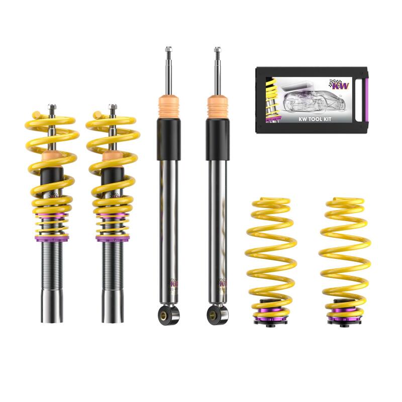 KW 10210090 Coilover Kit V1 Audi Q5 (8R); all models; all enginesnot equipped w/ electronic dampening