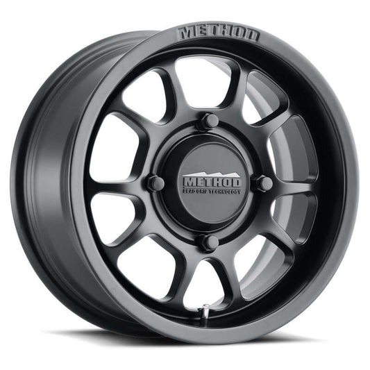 Method Wheels MR40957060552 Method MR409 Bead Grip 15x7.0 +38mm Offset 6x139.7 BP 78.30mm CB Matte Black Wheel