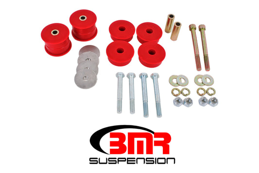 BMR Suspension BK049 BMR 15-17 S550 Mustang Differential Bushing Kit (Polyurethane) - Red