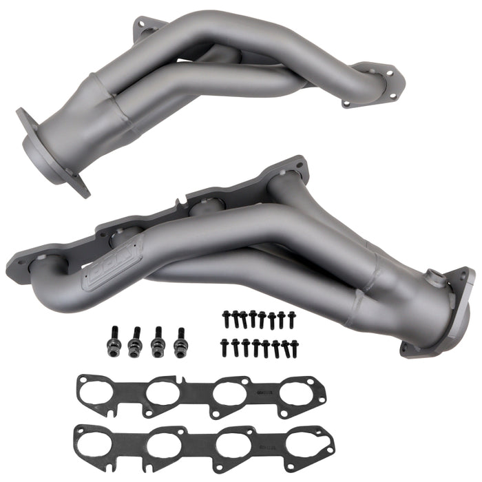 BBK 4019 11-20 Dodge Challenger Hemi 6.4L Shorty Tuned Length Exhaust Headers - 1-7/8in Titanium Ceramic