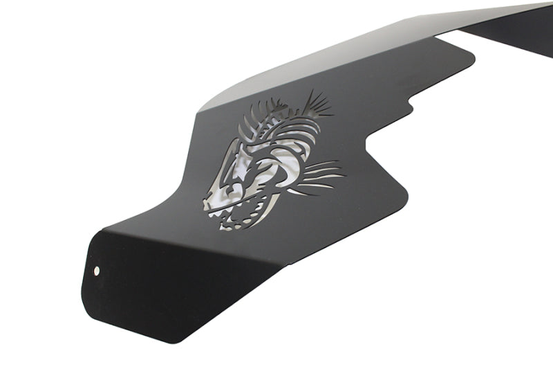 Fishbone Offroad FB33073 07-18 Jeep Wrangler JK Logo Aluminum Inner Fenders - Black Powdercoat