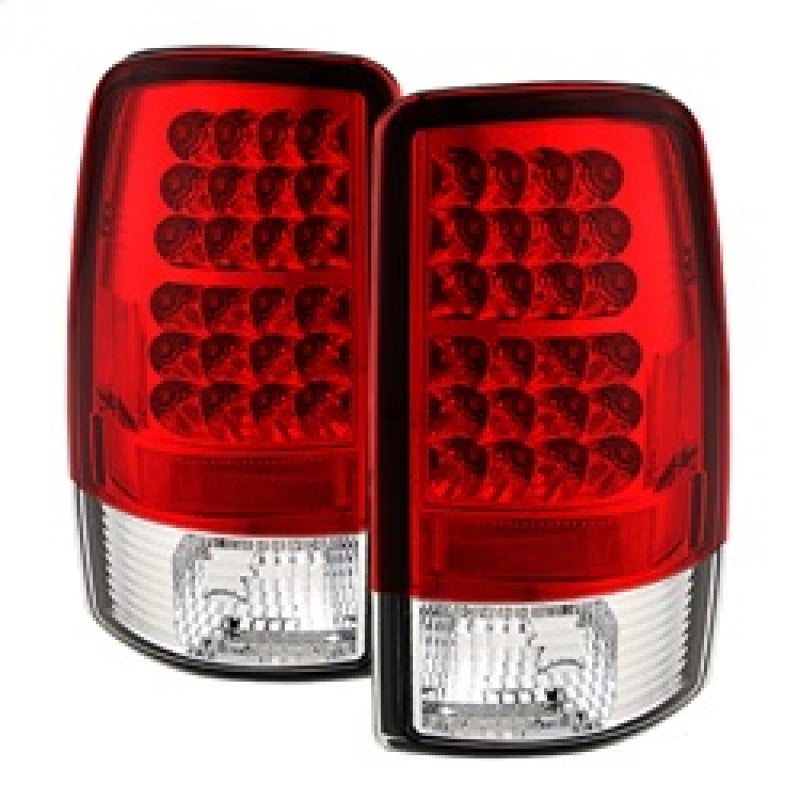 SPYDER 5001542 Spyder Chevy Suburban/Tahoe 1500/2500 00-06 LED Tail Lights Red Clear ALT-YD-CD00-LED-RC