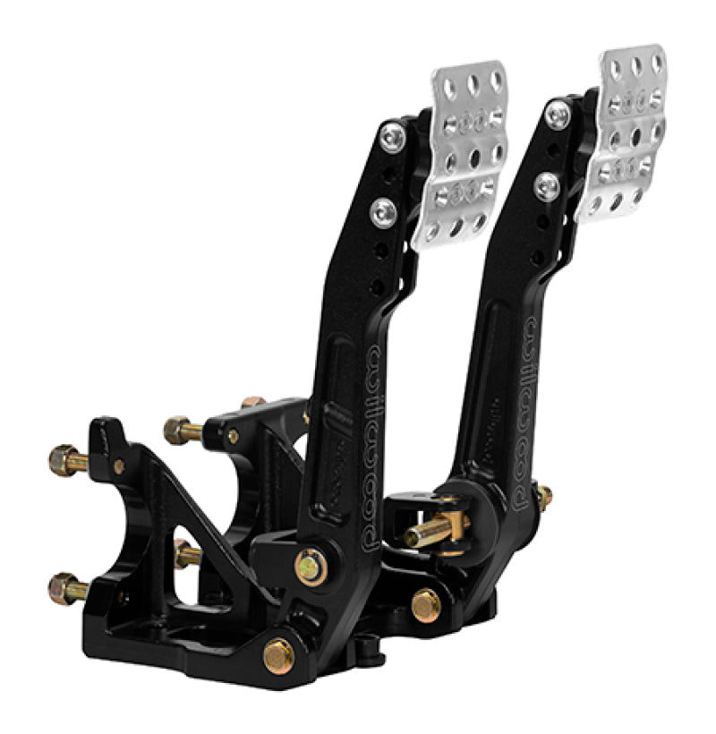 Wilwood 340-16606 Adjustable Balance Bar Brake w/ Clutch Combo - Floor Mount - 4.75-5.75:1