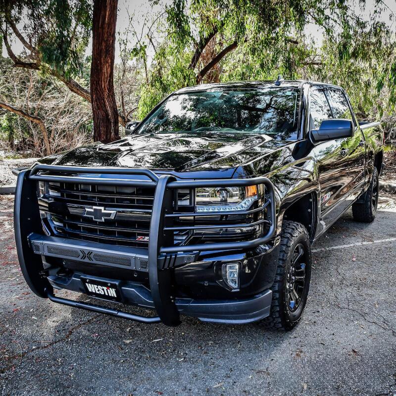 Westin 40-33875 16-18 Chevy Silverado 1500 Sportsman X Grille Guard - Textured Black