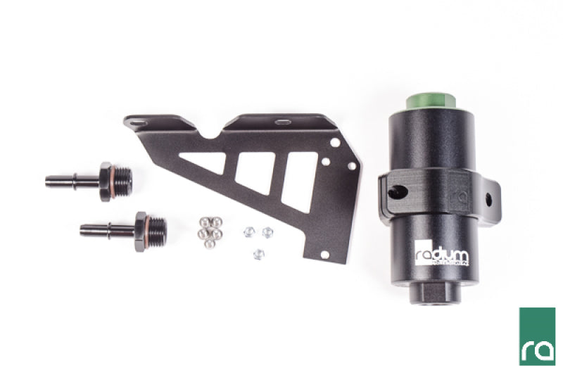 Radium Engineering 20-0332-05 Fuel Filter Kit w/ 6 Micron Microglass Filter 2016+ Ford Focus RS