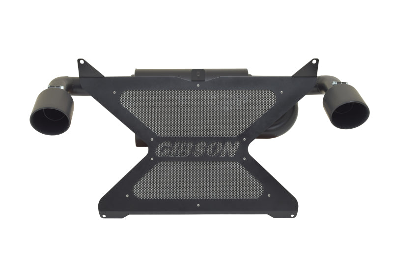 Gibson 98034 17-20 Can-Am Maverick X3 Turbo Base 2.25in Dual Exhaust - Black Ceramic