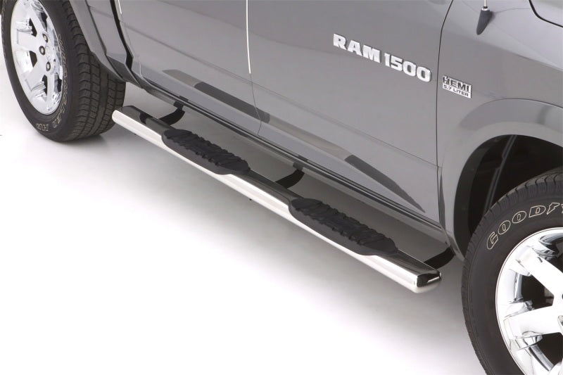 LUND 23984003 Lund 10-17 Dodge RAM 2500 Crew Cab 5in. Oval Straight SS Nerf Bars - Polished