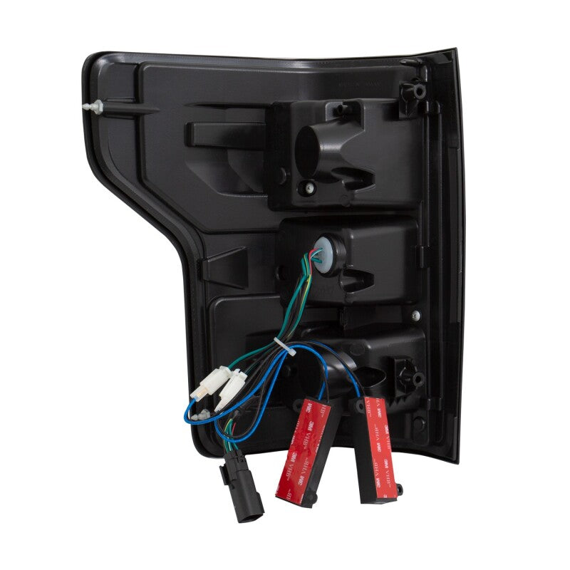 ANZO 321338 18-19 Ford F-150 LED Taillights Black