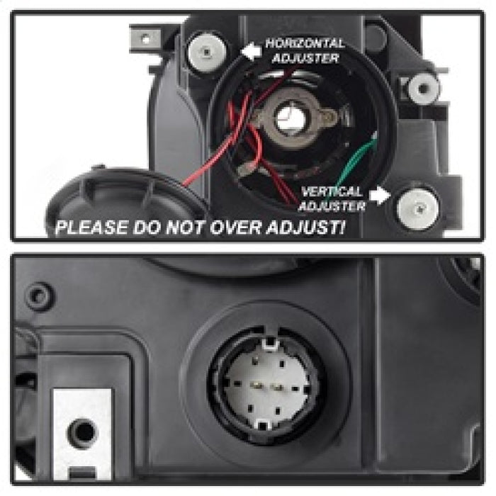 SPYDER 9039720 xTune 15-17 Jeep Renegade Light Bar DRL Projector Headlights -Black (PRO-JH-JREN-LBDRL-BK)