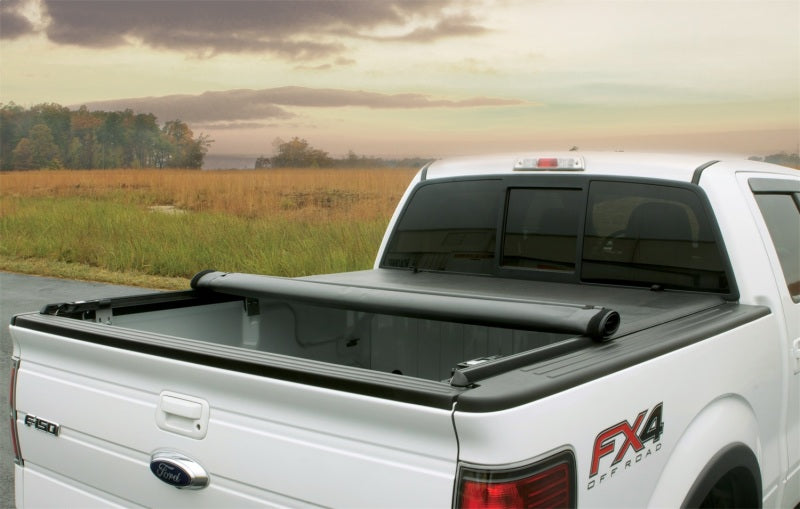 LUND 96052 Lund 99-07 Chevy Silverado 1500 (8ft. Bed) Genesis Roll Up Tonneau Cover - Black