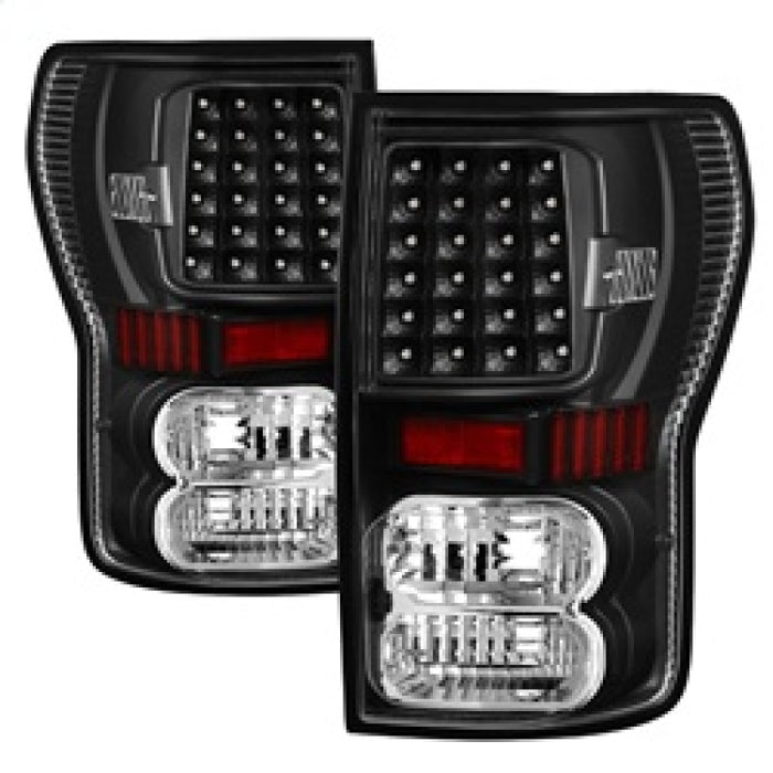 SPYDER 5013200 xTune Toyota Tundra 07-13 LED Tail Lights Black ALT-ON-TTU07-LED-BK