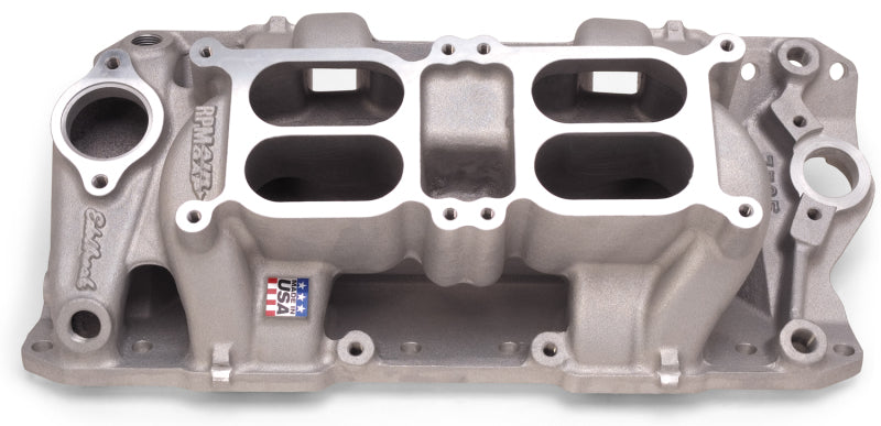 Edelbrock EDE7525 SBC Dual Quad Air Gap Intake Manifold