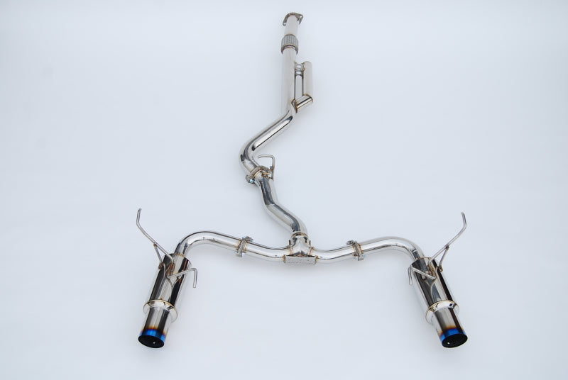 Invidia HS22WRXGTT 2022+ Subaru WRX N1 Twin Outlet Single Layer Tip Cat-Back Exhaust