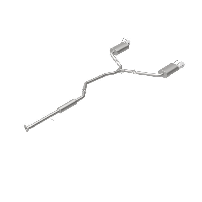 Magnaflow 19181 MagnaFlow Sys C/B 2015 Honda Accord 3.5L V6 2.5in SS Dual Split Rear Polished 4.5 Tip