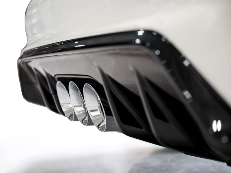 AWE Tuning 3015-52287 2023 Honda Civic Type R FL5 Touring Edition Exhaust w/ Triple Chrome Silver Tips
