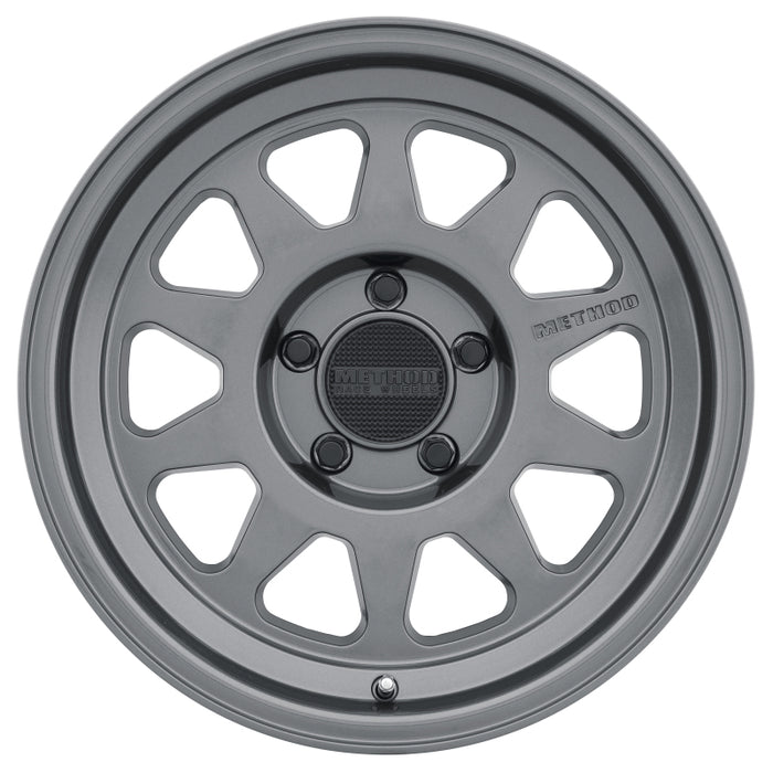 Method Wheels MR31689058818 Method MR316 18x9 +18mm Offset 5x150 110.5mm CB Gloss Titanium Wheel