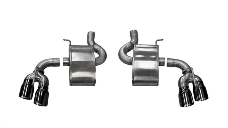 CORSA Performance 14786BLK Corsa 2017-2024 Chevrolet Camaro SS 6.2L V8 2.75in Black Sport Axle-Back Exhaust