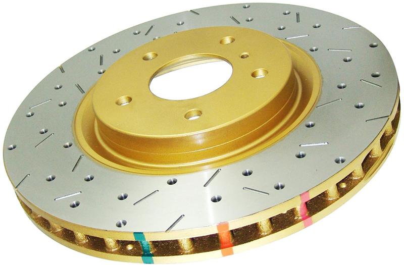 DBA DBA4909XS 7/90-96 Turbo/6/89-96 Non-Turbo 300ZX Front Drilled & Slotted 4000 Series Rotor
