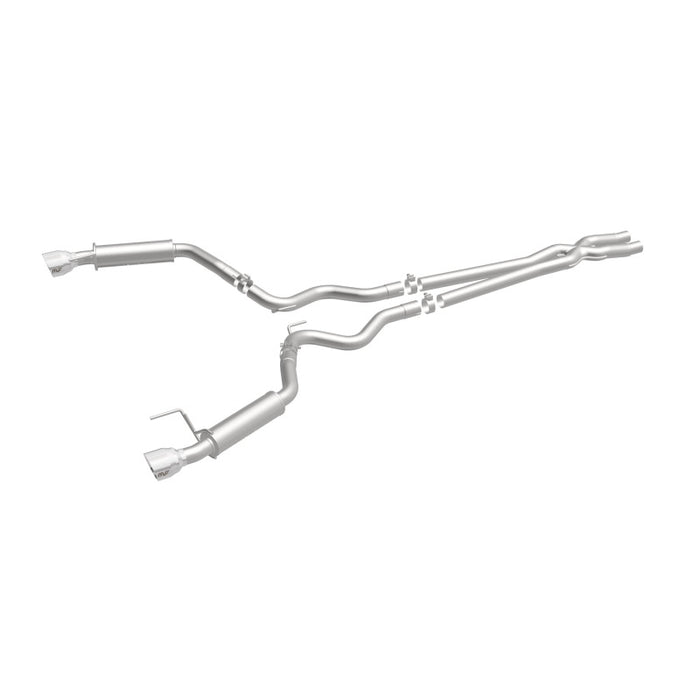 Magnaflow 19099 MagnaFlow Cat Back, SS, 2.5in, Competition, Dual Split Polished 4.5in Tips 2015 Ford Mustang V6 3.7L