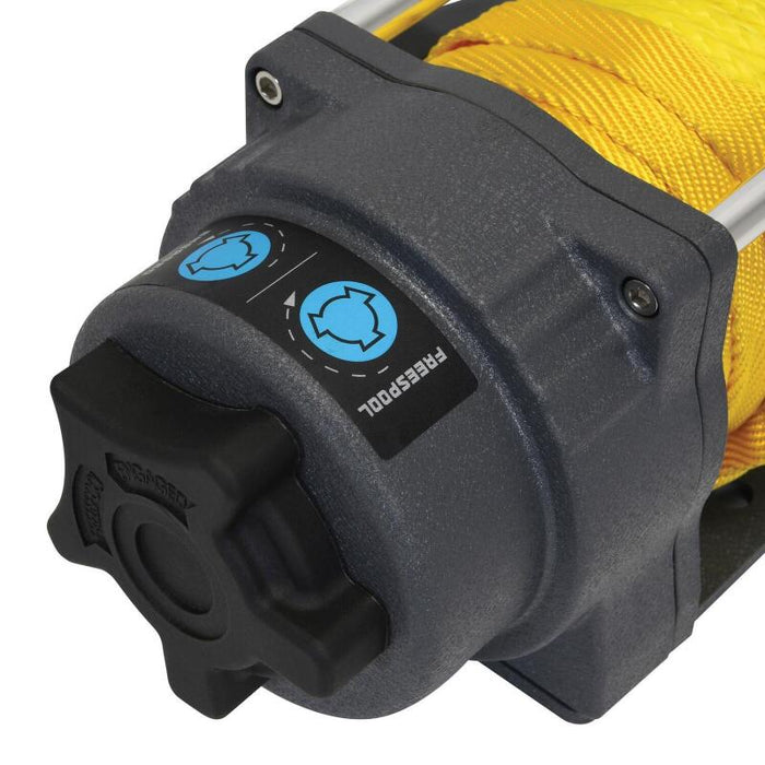 Superwinch 1135270 3500 LBS 12V DC 7/32in x 32ft Synthetic Rope Terra 3500SR Winch - Gray Wrinkle