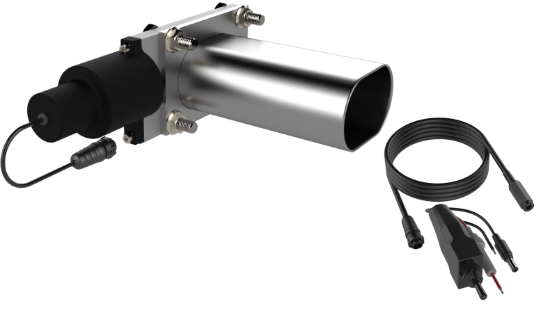 QTP QTEC33 Bolt-On QTEC Low Profile Oval Electric Cutout Valve