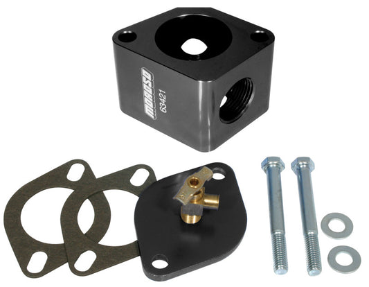 Moroso MOR63431 Chevy V8 Billet Alm. Water Neck Bleeder Kit