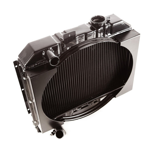 OMIX 17101.01 Omix Radiator w/ Fan Shroud 2 Row- 41-52 Willys Models