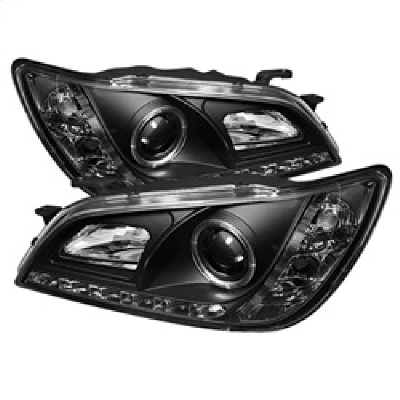 SPYDER 5029898 Spyder Lexus IS300 01-05 Projector Headlights Xenon/HID - LED Halo DRL Blk PRO-YD-LIS01-HID-DRL-BK