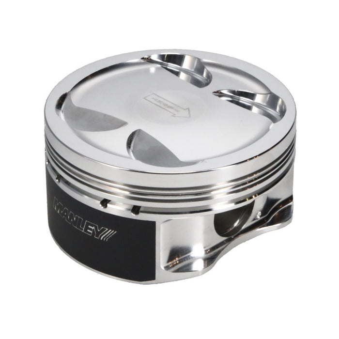 Manley Performance 612100C-4 Manley 04+ Subaru WRX STi (EJ257) STD Stroke 99.5mm STD Bore 9.8:1 Dish Piston Set with Rings