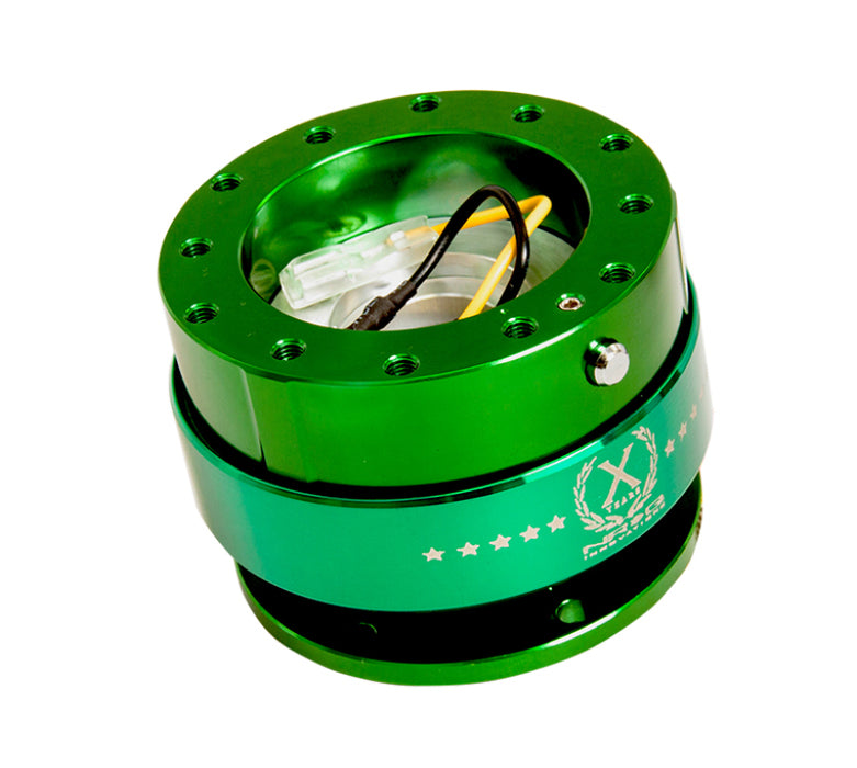 NRG SRK-200GN Quick Release Gen 2.0 - Green Body / Green Ring