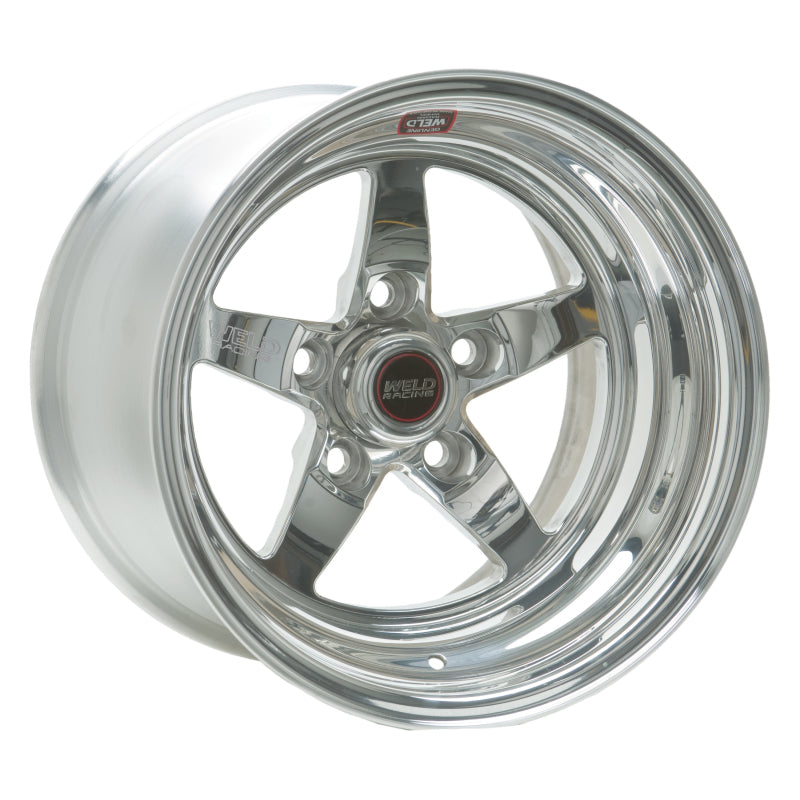 Weld 71MP-510A75A S71 15x10 / 5x4.5 BP / 7.5in. BS Polished Wheel (Medium Pad) - Non-Beadlock