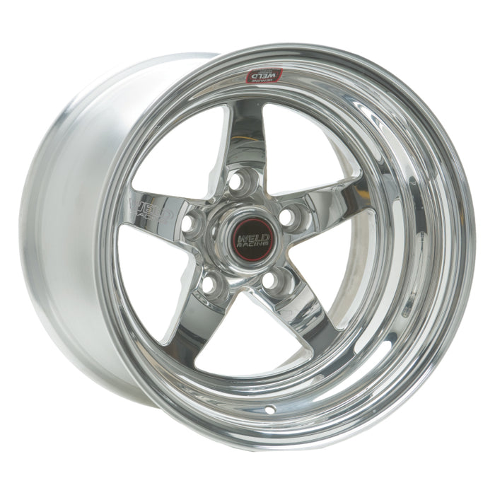 Weld 71MP-510A75A S71 15x10 / 5x4.5 BP / 7.5in. BS Polished Wheel (Medium Pad) - Non-Beadlock
