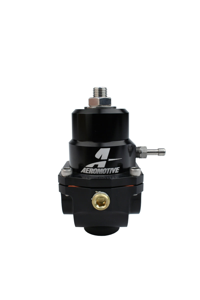 Aeromotive 13304 Adjustable Regulator - 3-15PSI - .313 Valve - (2) -08 Inlets/ -08 Return