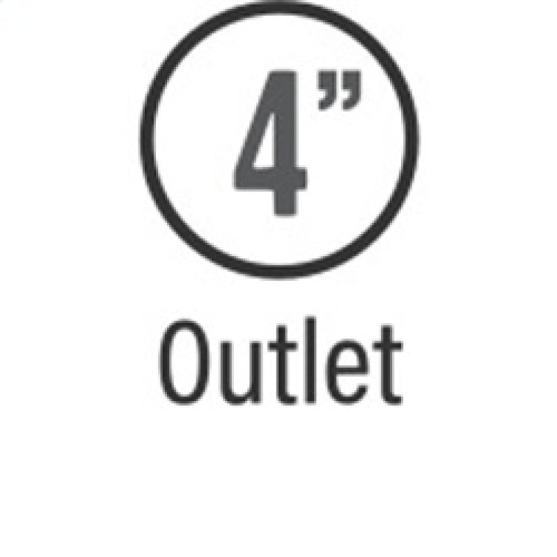 Magnaflow 12772 MagnaFlow Muffler Mag SS 7X7 24 4.00/4.0