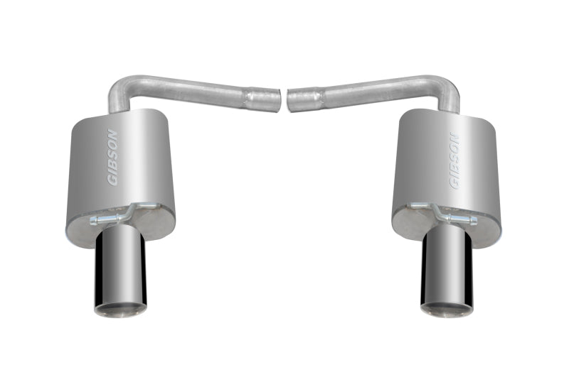 Gibson 619693 11-18 Ford Explorer Base 3.5L 2.25in Axle-Back Dual Exhaust - Stainless