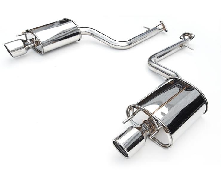 Invidia HS13LISG3S 13+ Lexus IS 250/IS 350 Q300 w/ Rolled Stainless Steel Tips Axle-Back Exhaust