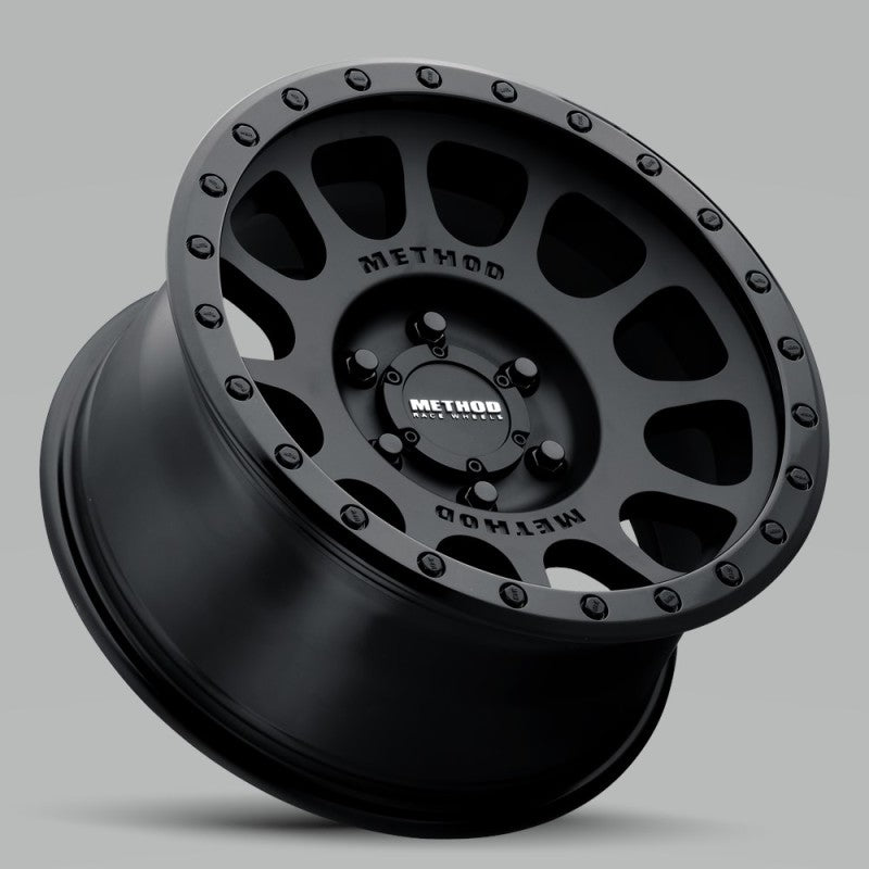 Method Wheels MR305785501000 Method MR305 NV 17x8.5 0mm Offset 5x5 94mm CB Double Black Wheel