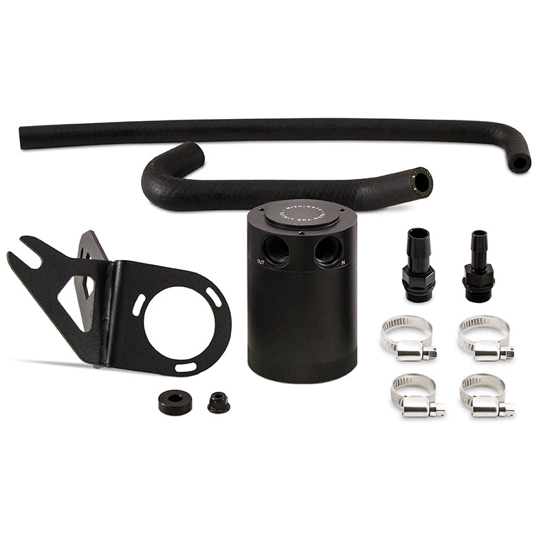 Mishimoto MMBCC-STNGR-18PBE 2018+ Kia Stinger GT Baffled Oil Catch Can - PCV Side