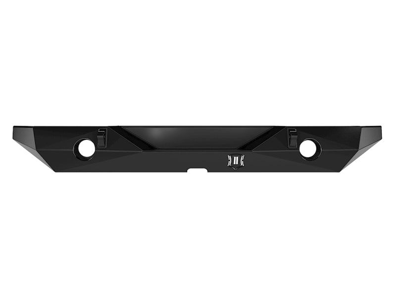 ICON 25219 07-18 Jeep Wrangler JK Pro Series 2 Rear Bumper w/Lights (Factory Hitch)